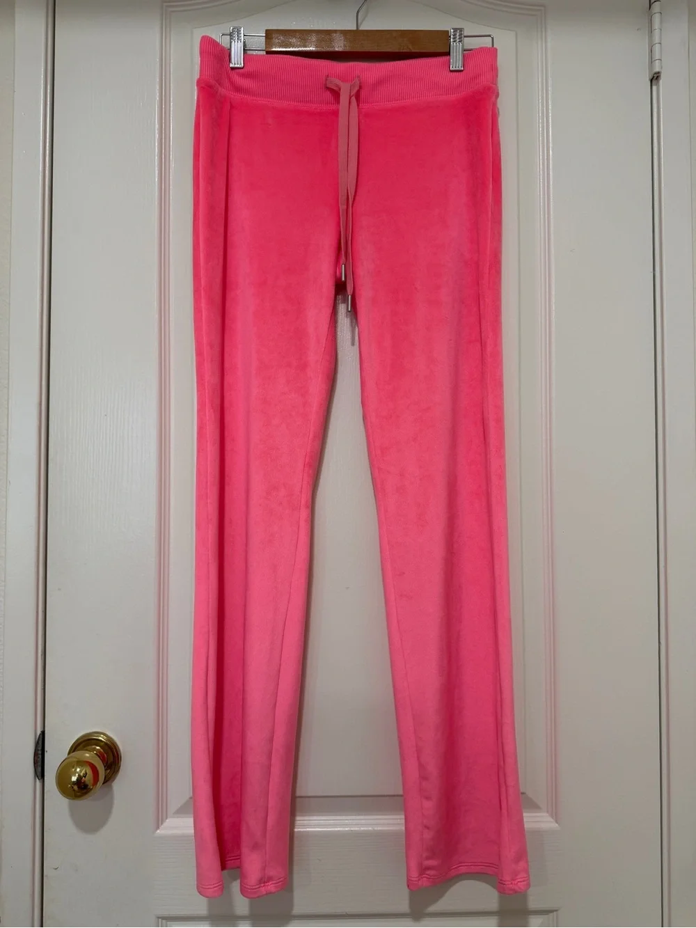 NWT Aerie Dreamy Velour Set Coral Sun Cropped Hoodie L Pants S Matching Set